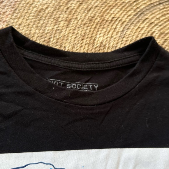 Tee short sleeve 100% cotton, size adult Small - Picture 3 of 5